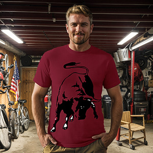 Cow  DTG pure cotton t-shirts