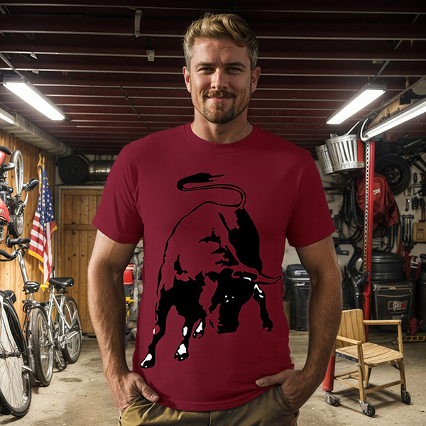 Cow  DTG pure cotton t-shirts