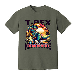 TREX Dino  DTG pure cotton t-shirts