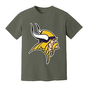 Minnesota Vikings  DTG pure cotton t-shirts