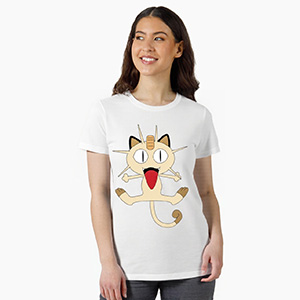 Cat  DTG pure cotton t-shirts