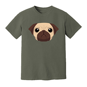 dog   DTG pure cotton t-shirts