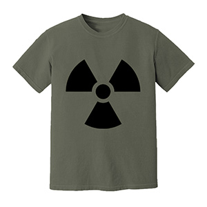 Radioactive  DTG pure cotton t-shirts