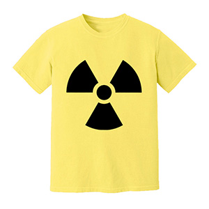 Radioactive  DTG pure cotton t-shirts