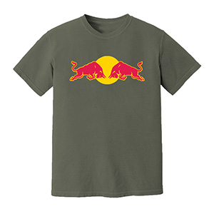 red bull   DTG pure cotton t-shirts