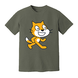 cat  DTG pure cotton t-shirts