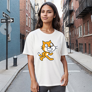 cat  DTG pure cotton t-shirts