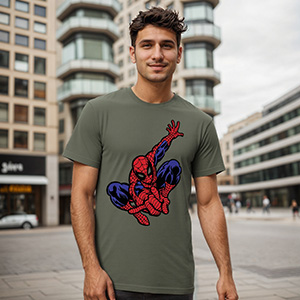 spider  DTG pure cotton t-shirts