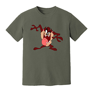 Taz-Mania dog  DTG pure cotton t-shirts