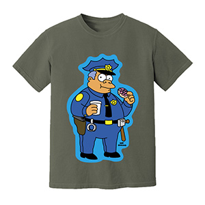 policeman  DTG pure cotton t-shirts