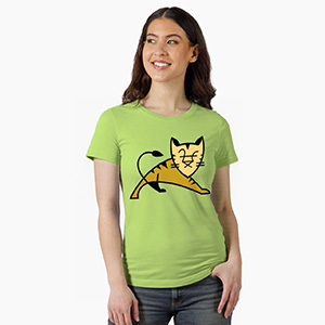 cat   DTG pure cotton t-shirts