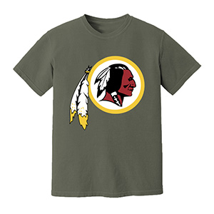 Washington redskins   DTG pure cotton t-shirts