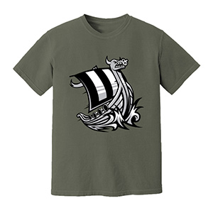 vikings  DTG pure cotton t-shirts