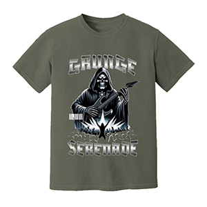 Grunge Serenade  DTG pure cotton t-shirts