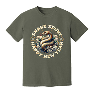 Snake Spirit  DTG pure cotton t-shirts
