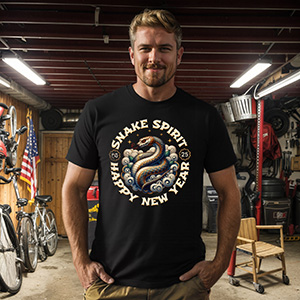 Snake Spirit  DTG pure cotton t-shirts