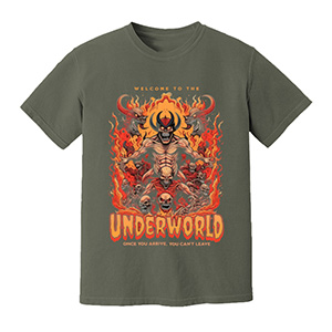Underworld Grace Kaha (gracekaha)   DTG pure cotton t-shirts