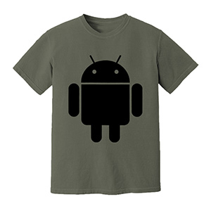 Android  DTG pure cotton t-shirts