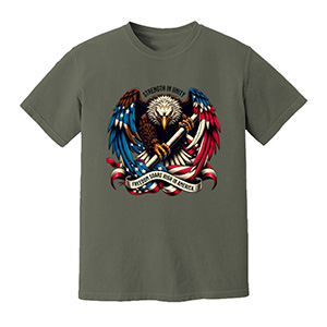 Eagle Mullet Merica USA American Flag  DTG pure cotton t-shirts