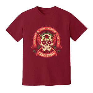 Death skull  DTG pure cotton t-shirts