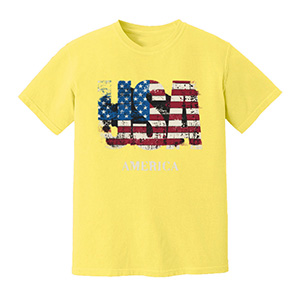 U.S.A DTG pure cotton t-shirts