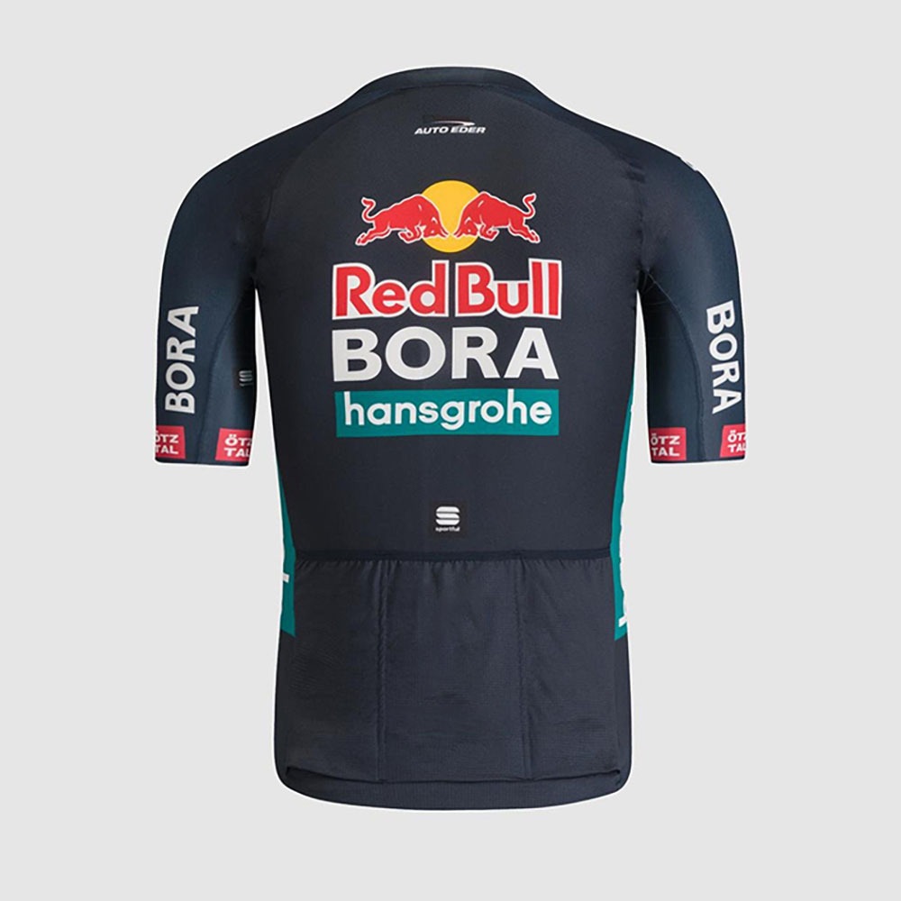 Redbull Bora Cycling Black Short Sleeves Jersey