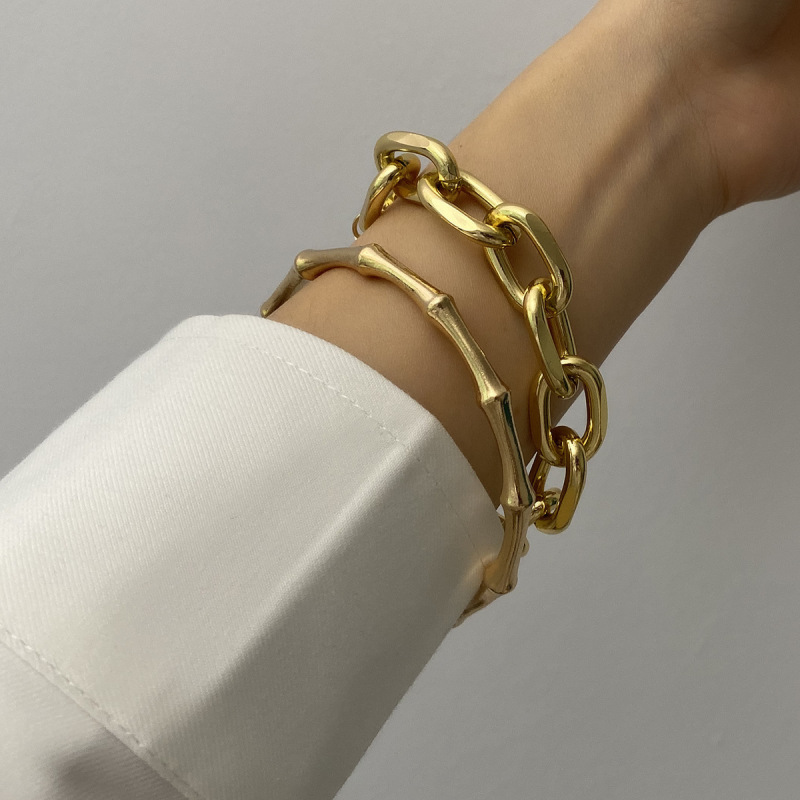 Original Cool Solid Color Geometric Bracelet