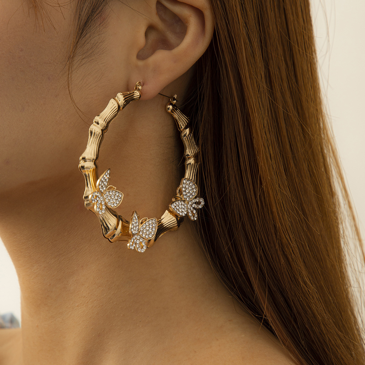Vintage Butterfly Earrings Accessories
