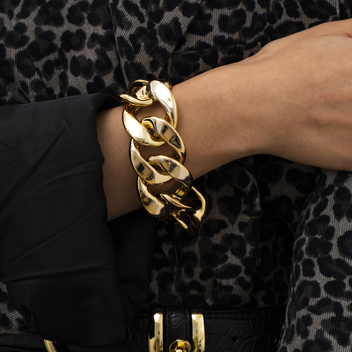 Punk Chains Hollow Bracelet Accessories